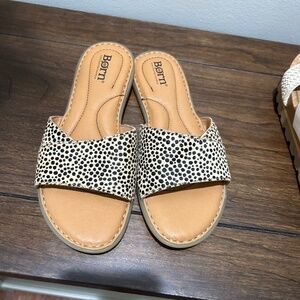 Børn Gudena cushion print Slide Sandal - size 6 - NWOT